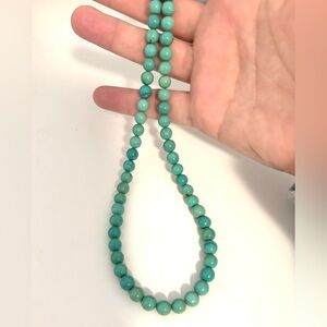 Vintage beaded turquoise necklace
